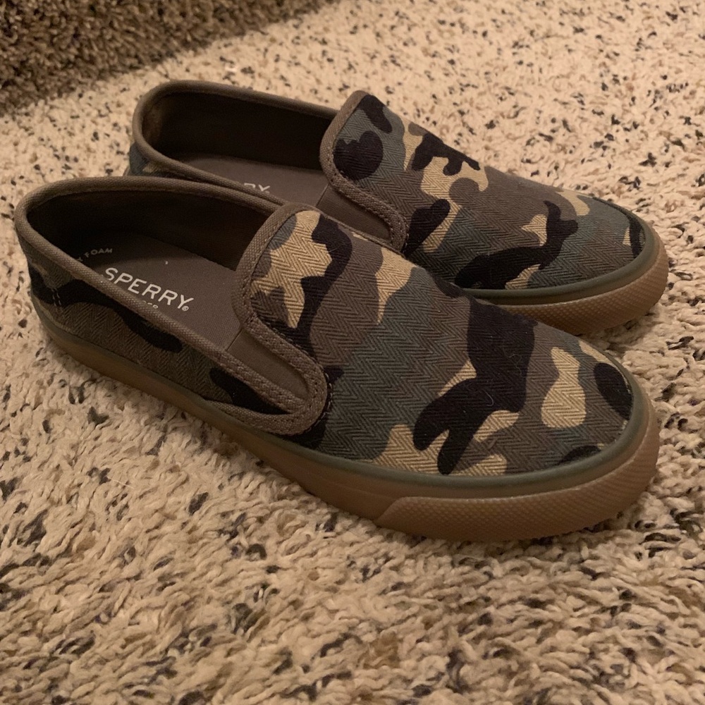 Sperry Topsider Camo Slip-on